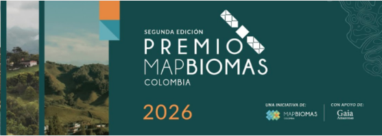 Participa de la segunda edición del Premio MapBiomas Colombia