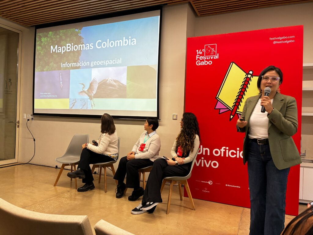 Del dato satelital a la investigación periodística: MapBiomas Colombia presente en el PumaFest